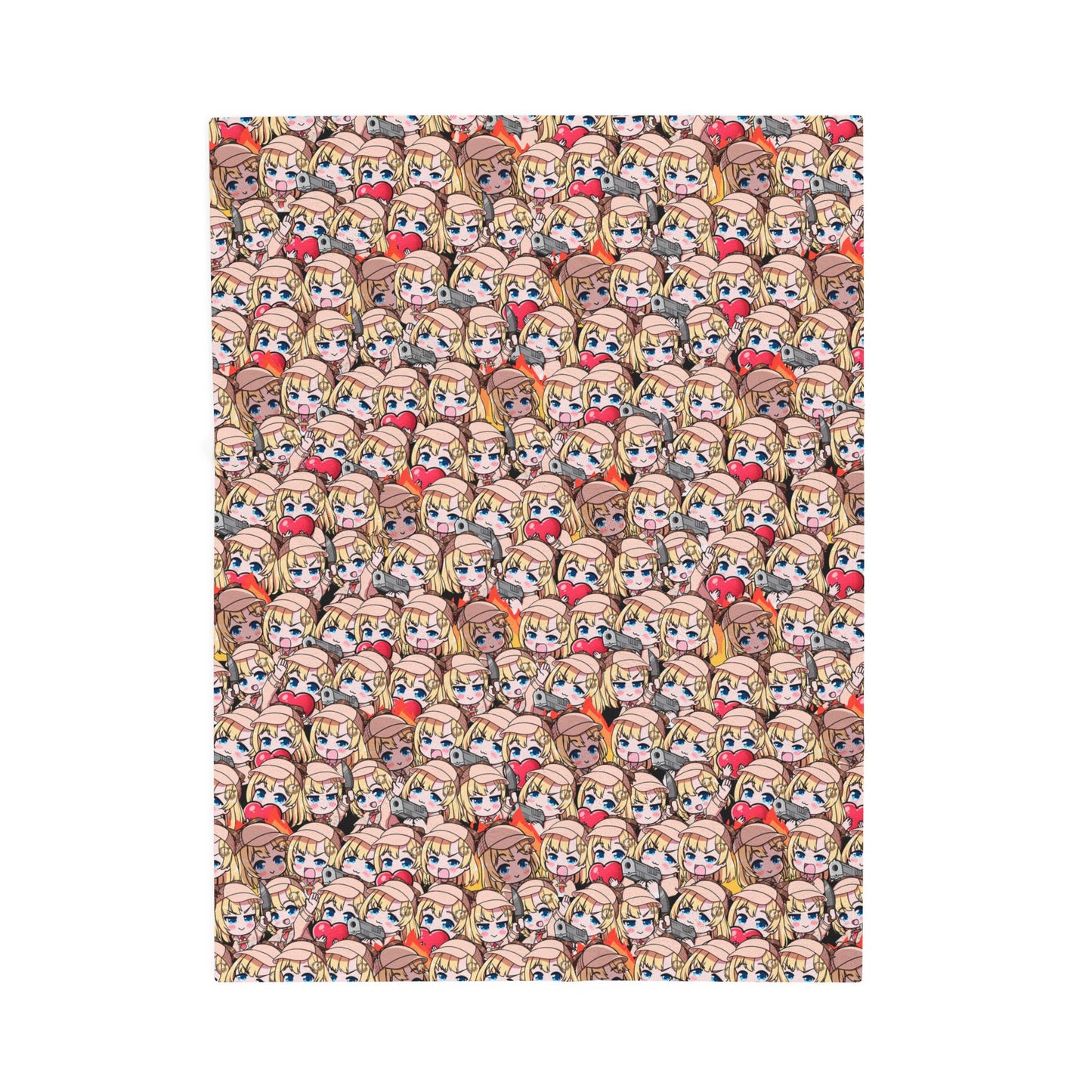 Amelia Watson Plush fleece blanket – soft cozy anime blanket for VTuber fans, Hololive Amelia Watson merch, warm throw blanket for gaming, streaming, bedroom, or couch, perfect gift for anime lovers and gamers, VTuber blanket for Hololive fans, anime bedroom decor, kawaii gamer gift, streamer room aesthetic