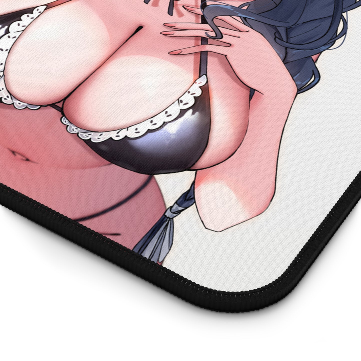 Ouro Kronii Bikini Maid - Deskmat