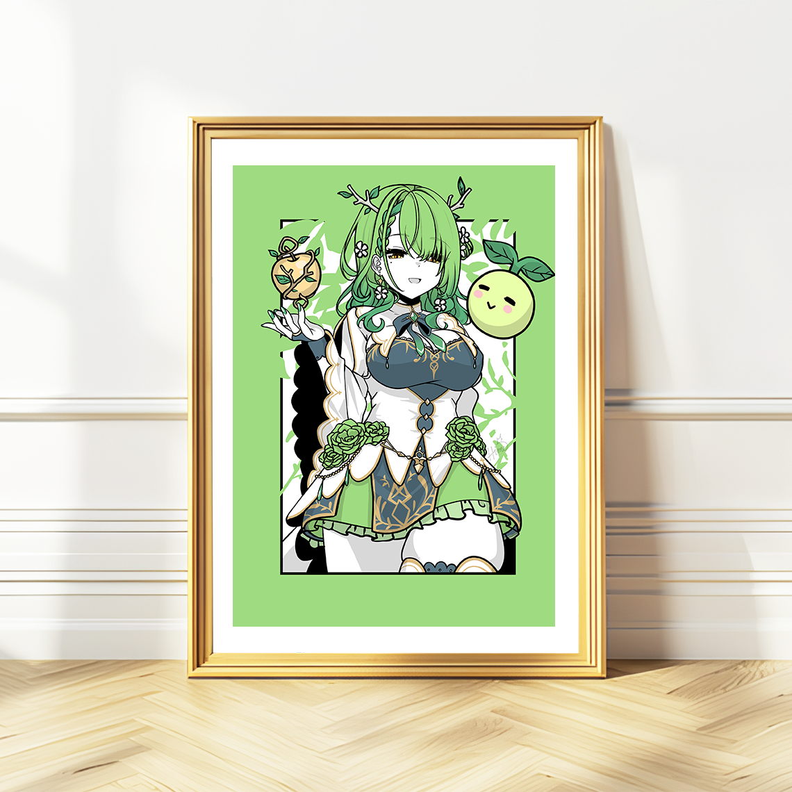 Ceres Fauna Wall Art Ceres Fauna Hololive Merch Vtubers Gift Hololive Wall Decor Ceres Fauna Merch Vtuber Wall Art Canvas