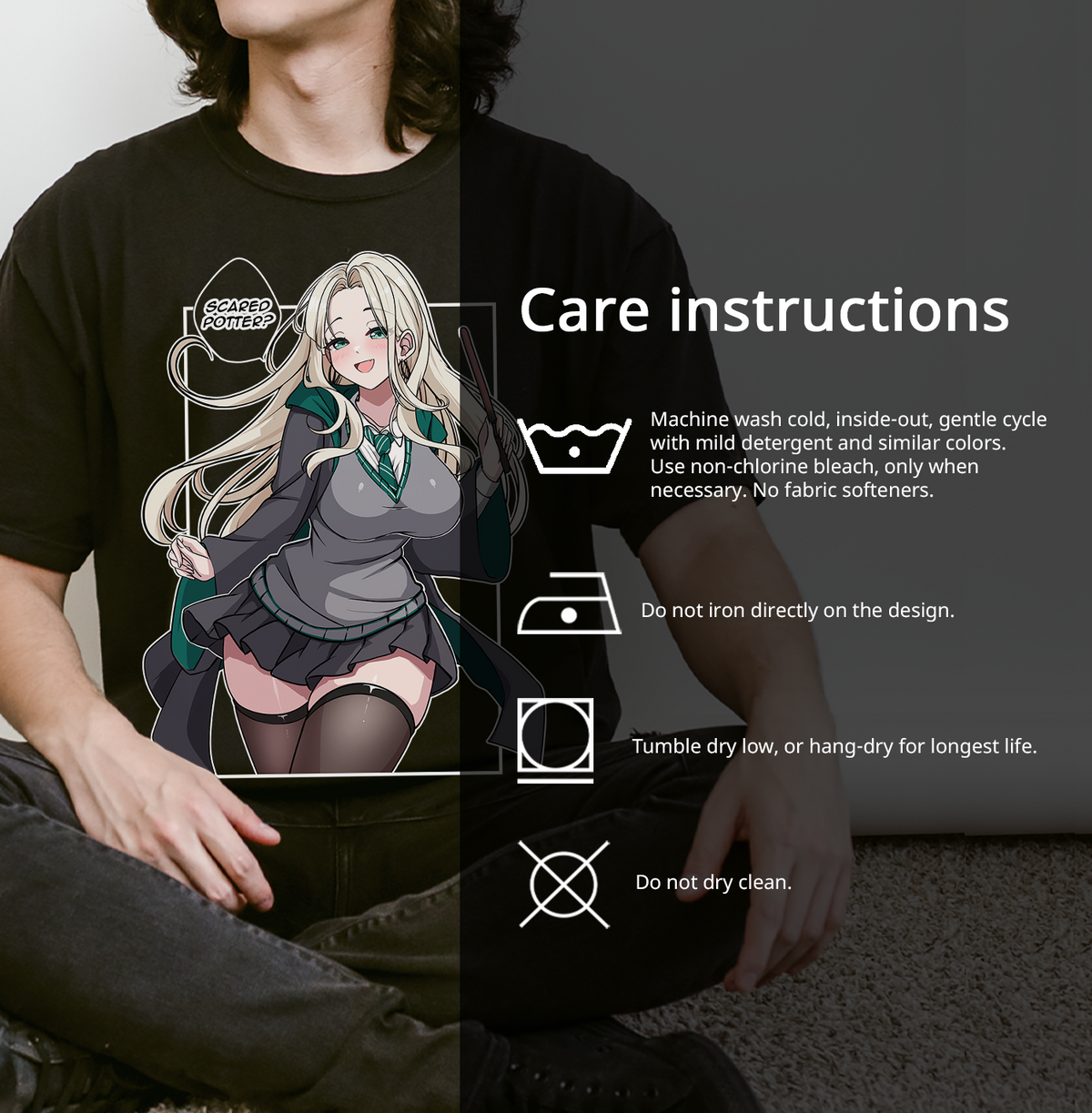 Malfoid T-Shirt Shirt Harry Potter Tee Gift for Game Fan Anime Waifu Shirt Cool Draco Malofy Tee Waifu T-Shirt Malfoid Merch
