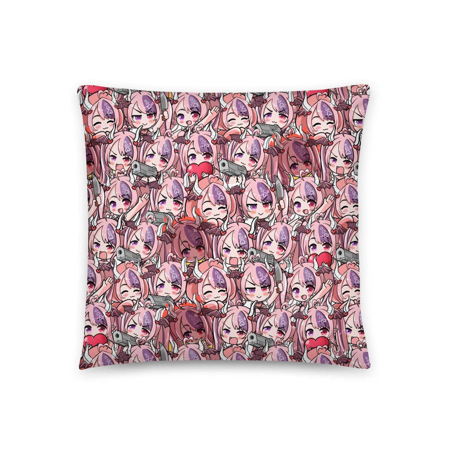 VShojo Ironmouse Throw Pillow, Vtuber Throw Pillows, Gift for Vtuber Fan, Ironmouse Throw Pillow, Decorative Pillow, Ironmouse Merch