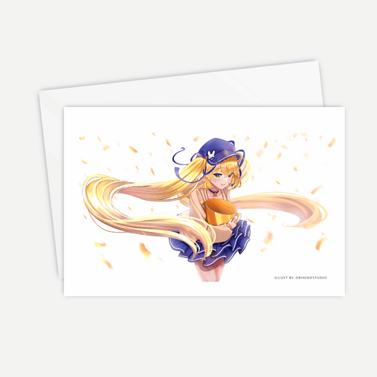 Dokibird Postcard, Vtuber Mini Print, Dokibird Mini Print, Vtubers Merch, Dokishrine,Dokibird Merch,Dokibird Mini Poster,Gift For Vtuber Fan