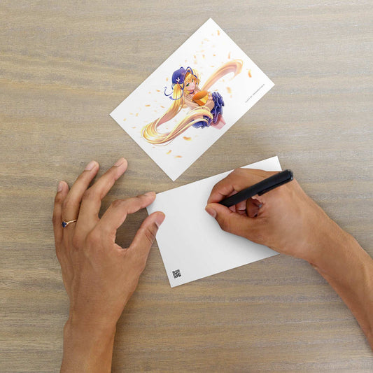 Dokibird Postcard, Vtuber Mini Print, Dokibird Mini Print, Vtubers Merch, Dokishrine,Dokibird Merch,Dokibird Mini Poster,Gift For Vtuber Fan