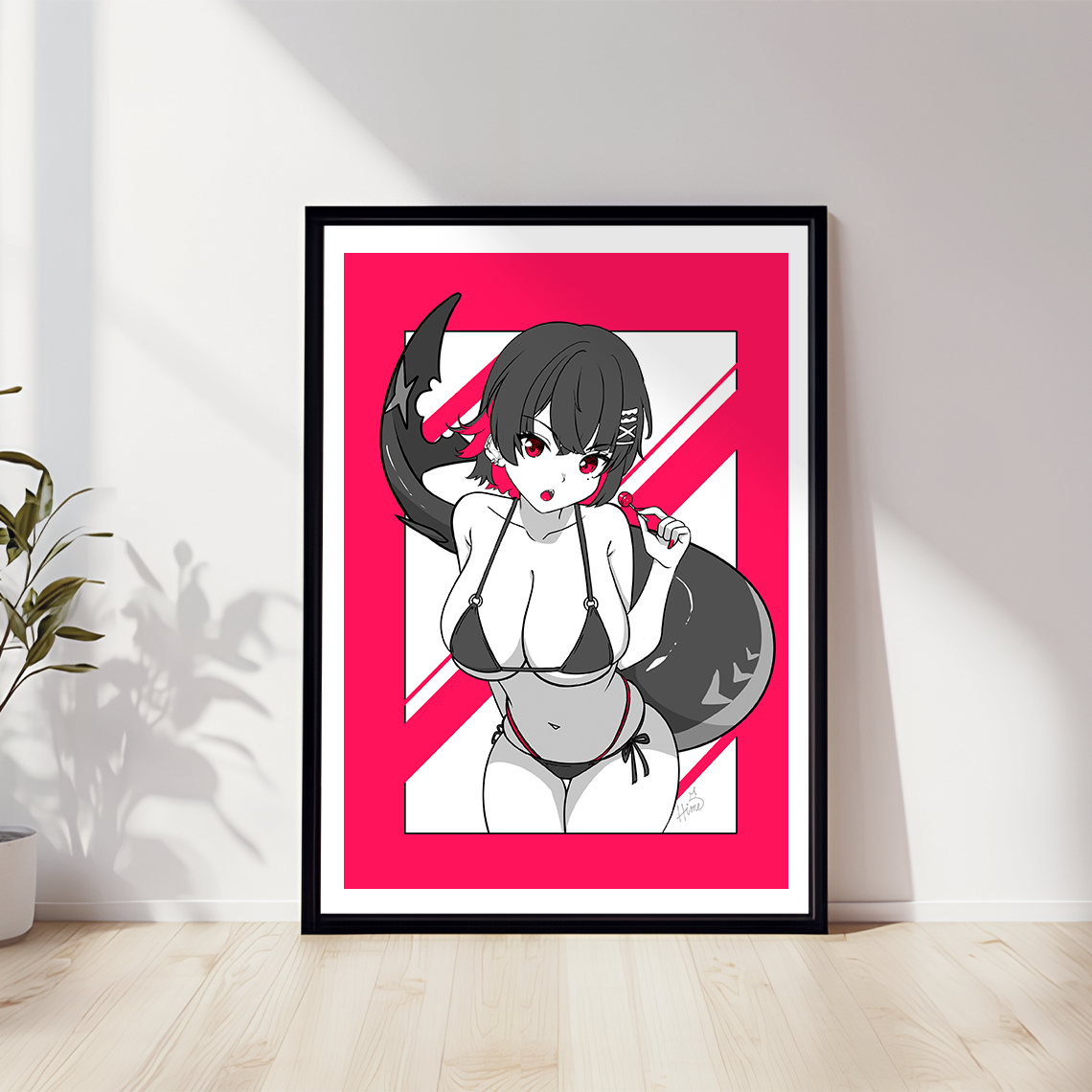 Ellen Joe Zenless Zone Zero Poster, Ellen Joe Zenless Zone Zero Merch, Gift For Gamer Fan, Vtuber Merch, Ellen Joe Zenless Zone Zero Fan, Waifu ZZZ Poster