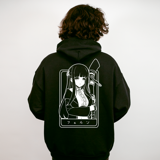 Fern Hoodie Anime Sōsō no Frieren Tee Gift for Fan Anime Waifu Hoodie Cool Frieren: Beyond Journey's End Tee Waifu Hoodie Frieren Merch