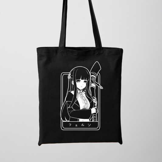 Frieren Tote Bag Anime Tote Bag Frieren: Beyond Journey's End Fan Merch Cotton Canvas Tote Bag Eco Tote Bag Sustainable Bag Kawaii Tote Bag Sōsō no Frieren merch