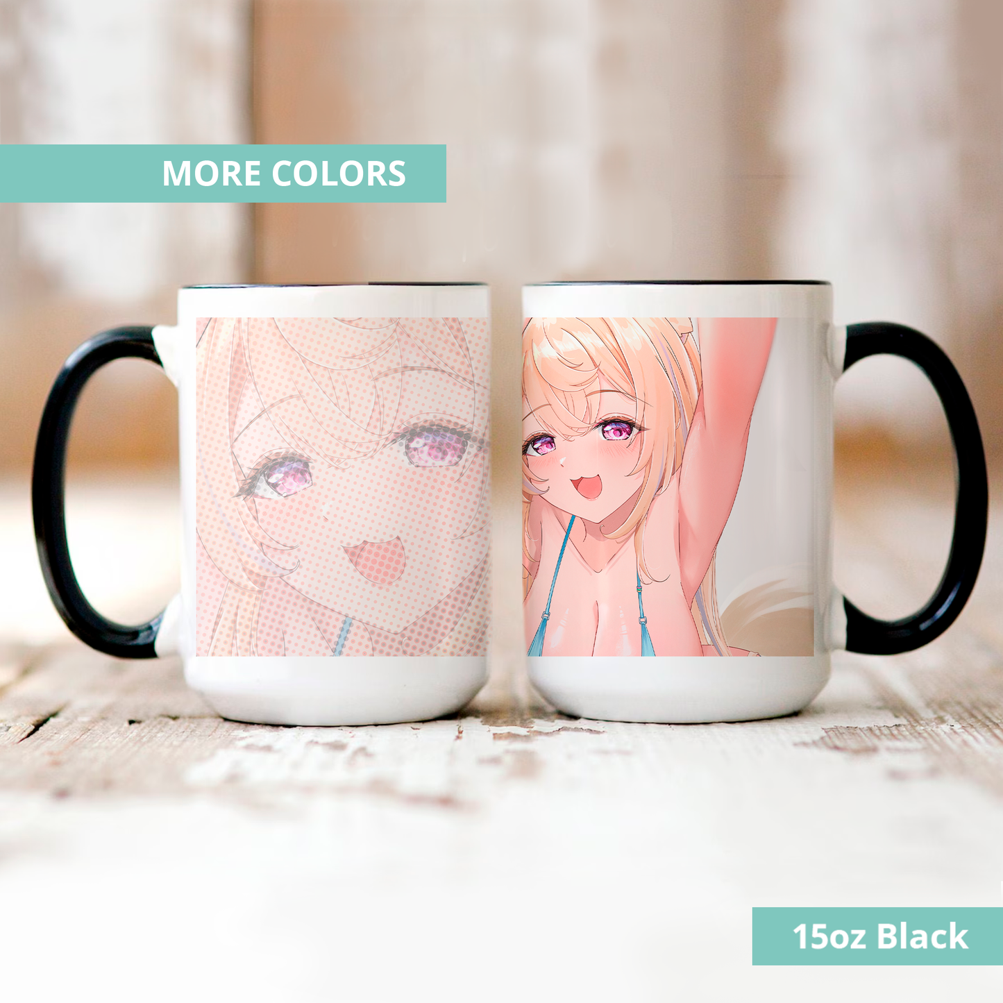 Fuwawa Abyssgard Mug Vtuber Coffee Mug Hololive Coffee Cup Hololive Advent Mug FUWAMOCO Merch Hololive Fan Vtuber Merch Vtuber Fan