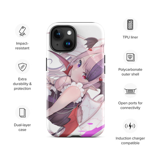 Ironmouse Phone Case, Vtuber Phone Case, Ironmouse Merch, Iphone Case, Samsung Case, Gift For Vtuber Fan, Ironmouse Fan, Kawaii Phone Case