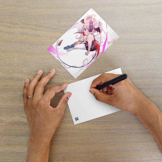 VShojo Ironmouse Postcard, Ironmouse Mini Print, Vshojo Merch, Ironmouse Merch, Vtubers Merch, Ironmouse Poster, Vtuber Poster,Ironmouse Fan