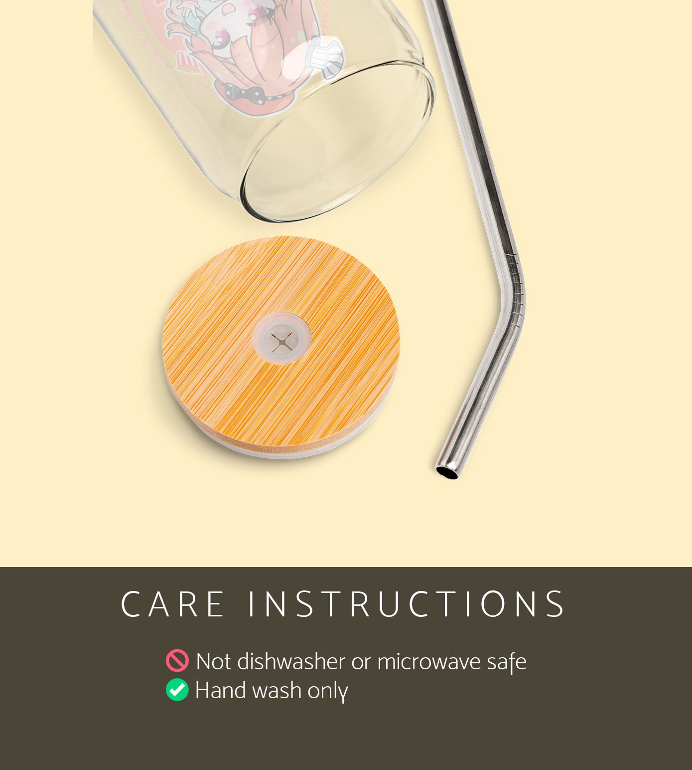 Takanashi Kiara Maid Glass Tumbler With Straw And Lid Vtuber Waifu Cup Beer Can Iced Coffee Glass Takanashi Kiara Cup Hololive Glass Waifu Cup