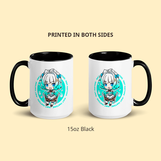 Mint Fantome Mug, Vtuber Mug, Mint Fantome Coffee Cup, Mint Fantome Merch, Customized Coffee Mug, Vtuber Merch, Maid Mint Fan Merch, Gift For Friend