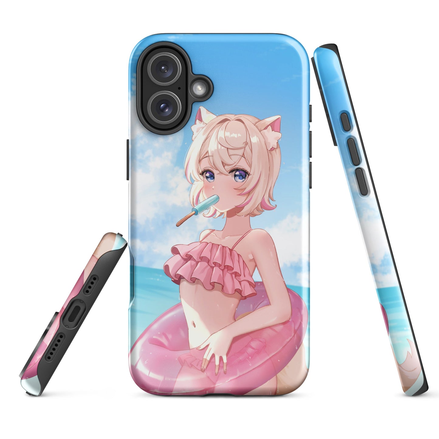 Mococo Abyssgard Phone Case, Vtuber Phone Case, Hololive Mococo Abyssgard Merch, Iphone Case, Samsung Case, Gift For Vtuber Fan, FUWAMOCO , Hololive Phone Case