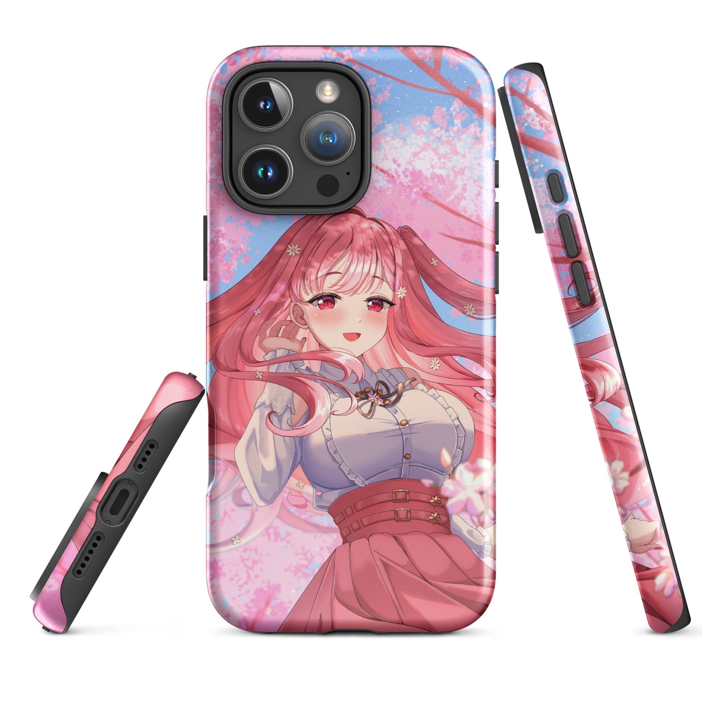 Mori Kawaiiope Phone Case Vtuber Phone Case Hololive Merch Iphone Case Samsung Case Gift For Vtuber Fan Mori Kawaiiope Fan Kawaii Phone Case