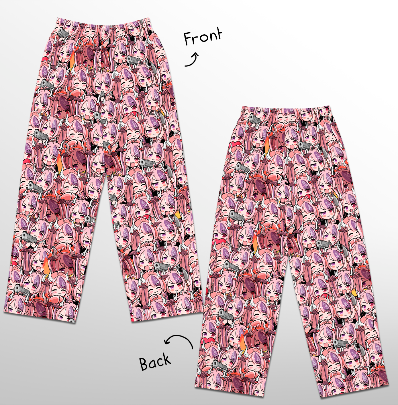 Ironmouse pajama pants Vtuber pajama Vshojo apparel Gift for Vtuber Fan Anime pajama Cool Vtuber apparel Ironmouse Merch waifu vtuber merch
