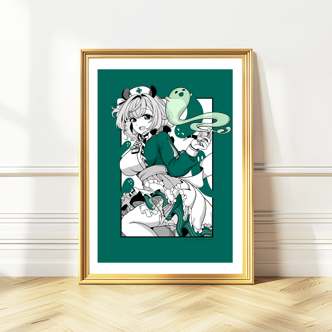 Nimi Nightmare Art Print, Nimi Nightmare Poster, Nimi Nightmare Merch, Gift For Vtuber Fan, Vtuber Merch, Vtuber Poster, Nimi Nightmare Fan,Vtuber Poster