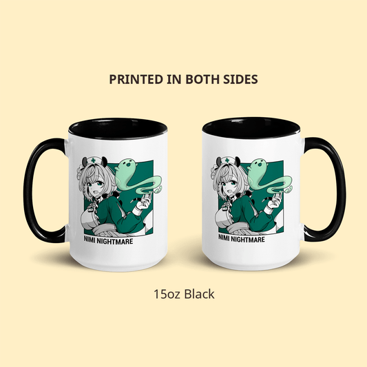 Nimi Nightmare Mug, Vtuber Mug, Nimi Nightmare Coffee Cup, Nimi Nightmare Merch, Customized Coffee Mug, Vtuber Merch, Nimi Nightmare Fan Merch, Gift For Friend