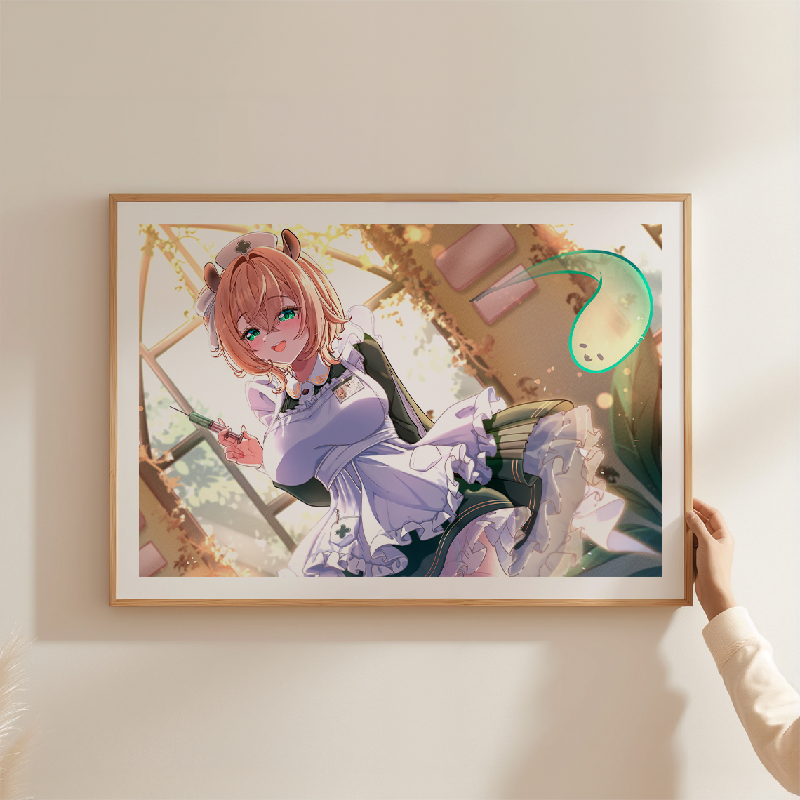 Nimi Nightmare Art Print, Nimi Nightmare Poster, Nimi Nightmare Merch, Gift For Vtuber Fan, Vtuber Merch, Vtuber Poster, Nimi Nightmare Fan,Vtuber Poster