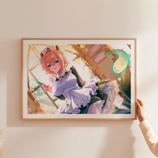 Nimi Nightmare Art Print, Nimi Nightmare Poster, Nimi Nightmare Merch, Gift For Vtuber Fan, Vtuber Merch, Vtuber Poster, Nimi Nightmare Fan,Vtuber Poster