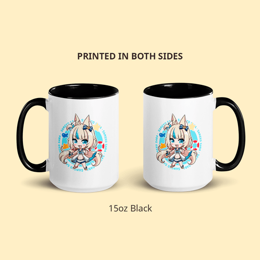 Sameko Saba Mug, Vtuber Mug, Sameko Saba Coffee Cup, Sameko Saba Merch, Customized Coffee Mug, Vtuber Merch, Sameko Saba Fan Merch, Gift For Friend