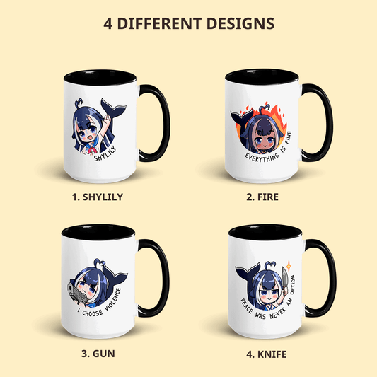 Shylily Mug, Vtuber Mug, Shylily Coffee Cup, Shylily Merch, Customized Coffee Mug, Vtuber Merch, Shylily Fan Merch, Gift For Friend