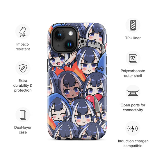 Shylily Phone Case, Vtuber Phone Case, Shylily Merch, Iphone Case, Samsung Case, Gift For Vtuber Fan, Shylily Fan, Kawaii Phone Case
