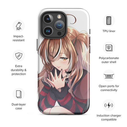 Nanashi Mumei Phone Case Vtuber Phone Case Hololive Merch Iphone Case Samsung Case Gift For Vtuber Fan Hololive Fan Kawaii Phone Case