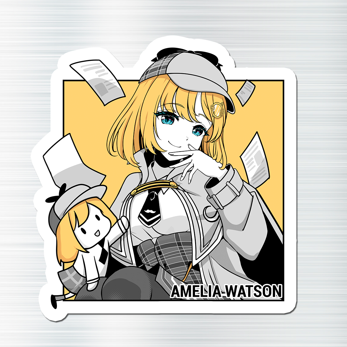vtuber magnets, die cut magnets, vtuber merch, vtuber products