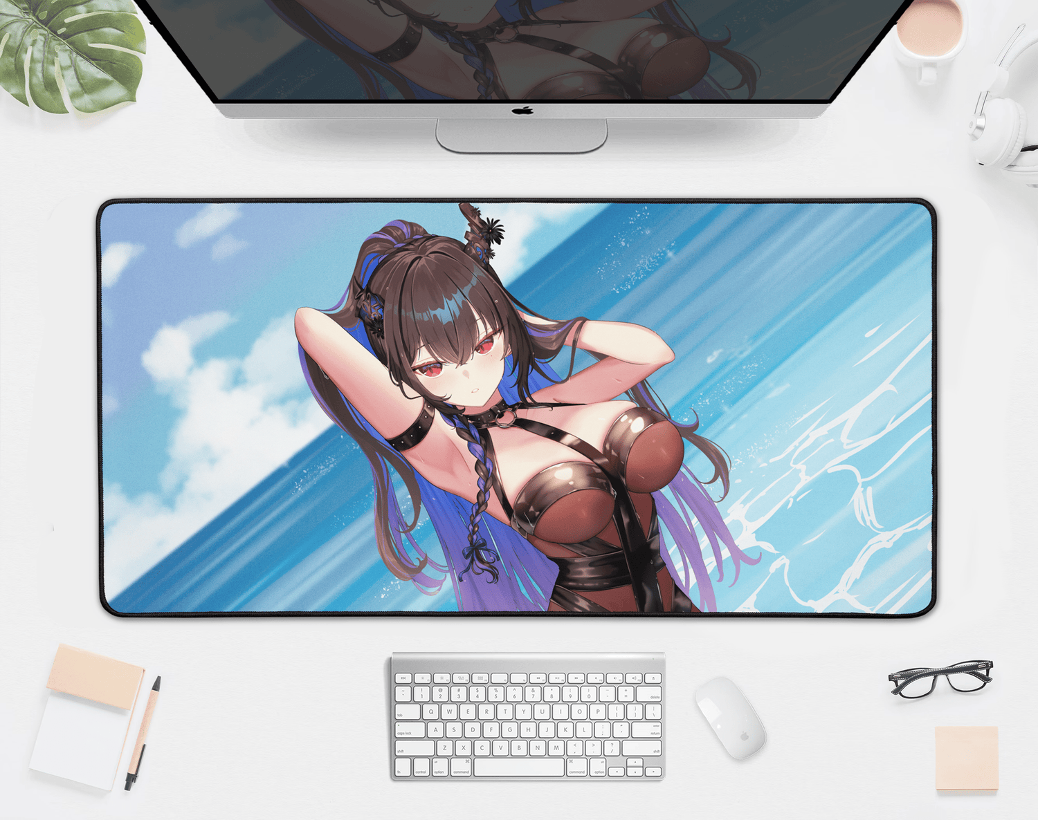 anime deskmats, vtuber deskmats, office deskmats, xxl mousepads, large gaming mousepads, desk mats