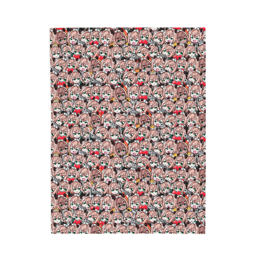 Nimi Nightmare plush fleece blanket – soft cozy anime blanket for VTuber fans, Nimi Nightmare merch, warm throw blanket for gaming, streaming, bedroom, or couch, perfect gift for anime lovers and gamers, VTuber blanket for Nimi Nightmare fans, anime bedroom decor, kawaii gamer gift, streamer room aesthetic