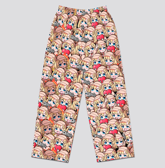 Amelia Watson pajama pants Vtuber pajama Hololive apparel Gift for Vtuber Fan Anime pajama Cool Vtuber apparel Amelia Watson Merch