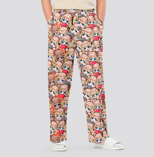 Amelia Watson pajama pants Vtuber pajama Hololive apparel Gift for Vtuber Fan Anime pajama Cool Vtuber apparel Amelia Watson Merch