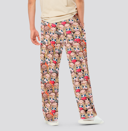 Amelia Watson pajama pants Vtuber pajama Hololive apparel Gift for Vtuber Fan Anime pajama Cool Vtuber apparel Amelia Watson Merch