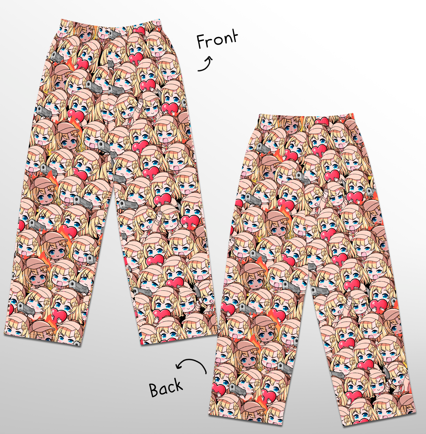 Amelia Watson pajama pants Vtuber pajama Hololive apparel Gift for Vtuber Fan Anime pajama Cool Vtuber apparel Amelia Watson Merch