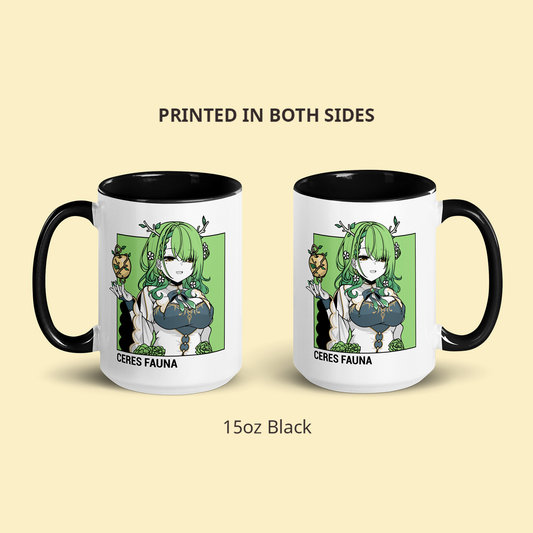 Ceres Fauna Mug, Vtuber Mug, Ceres Fauna Coffee Cup, Ceres Fauna Merch, Customized Coffee Mug, Vtuber Merch, Hololive Fan Merch, Gift For Friend