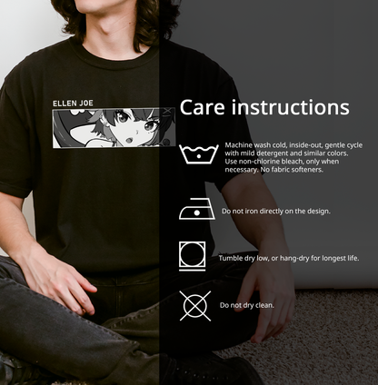 Ellen Joe Zenless Zone Zero T-Shirt ZZZ Shirt Ellen Joe Tee Gift for Game Fan Anime Waifu Shirt Cool ZZZ Tee Waifu T-Shirt Ellen Joe Merch
