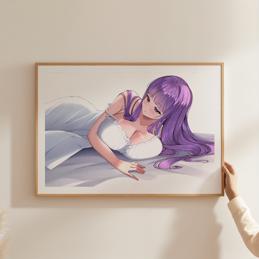 Fern Art Print, Sōsō no Frieren Poster, Frieren: Beyond Journey's End Merch, Gift For Anime Fan, Frireren Merch, Anime Poster, Fern Fan