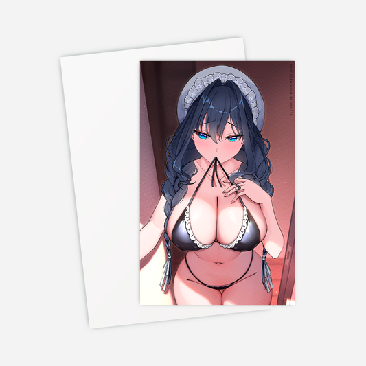 Hololive Ouro Kronii Postcard, Vtuber Mini Print, Ouro Kronii Mini Print, Vtubers Merch, Ouro Kronii Merch, Ouro Kronii Mini Poster, Gift For Vtuber Fan