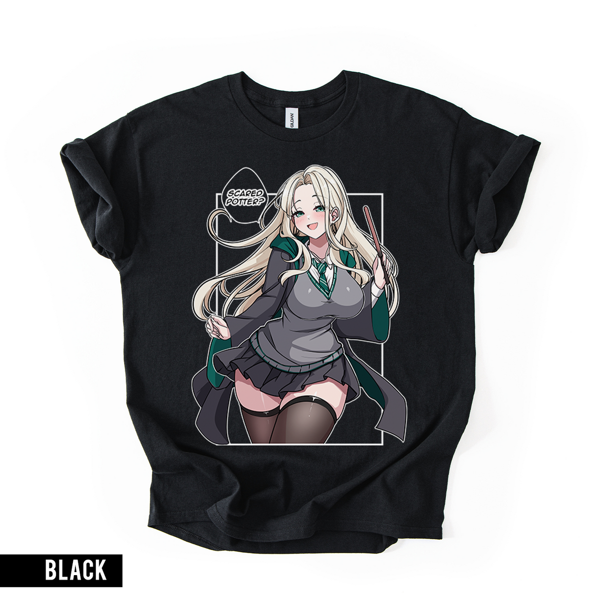 Malfoid T-Shirt Shirt Harry Potter Tee Gift for Game Fan Anime Waifu Shirt Cool Draco Malofy Tee Waifu T-Shirt Malfoid Merch