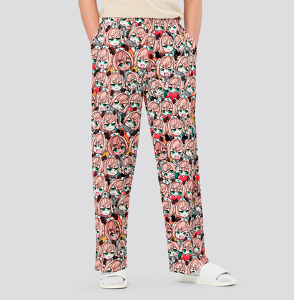 Nimi Nightmare pajama pants Vtuber pajama apparel Gift for Vtuber Fan Anime pajama Cool Vtuber apparel Nimi Nightmare Merch