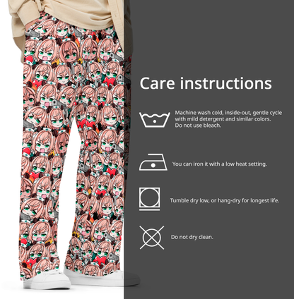 Nimi Nightmare pajama pants Vtuber pajama apparel Gift for Vtuber Fan Anime pajama Cool Vtuber apparel Nimi Nightmare Merch