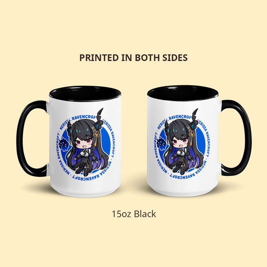 Nerissa Ravencroft Mug, Vtuber Mug, Nerissa Ravencroft Coffee Cup, Nerissa Ravencroft Merch, Customized Coffee Mug, Vtuber Merch, Hololive Fan Merch, Gift For Friend