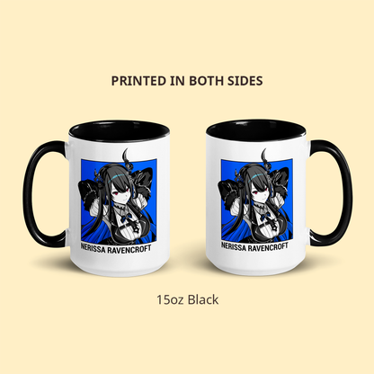 Nerissa Ravencroft Mug, Vtuber Mug, Nerissa Ravencroft Coffee Cup, Nerissa Ravencroft Merch, Customized Coffee Mug, Vtuber Merch, Hololive Fan Merch, Gift For Friend
