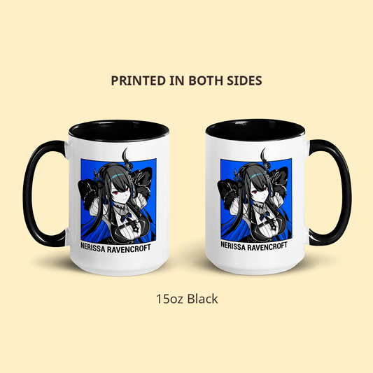 Nerissa Ravencroft Mug, Vtuber Mug, Nerissa Ravencroft Coffee Cup, Nerissa Ravencroft Merch, Customized Coffee Mug, Vtuber Merch, Hololive Fan Merch, Gift For Friend