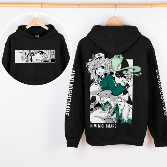 Nimi Nightmare Hoodie Vtuber Hoodie Gift for Vtuber Fan Vtuber Waifu Shirt Cool Nimi Nightmare Sweatshirt Nimi Nightmare Merch Nimi Nightmare Merch