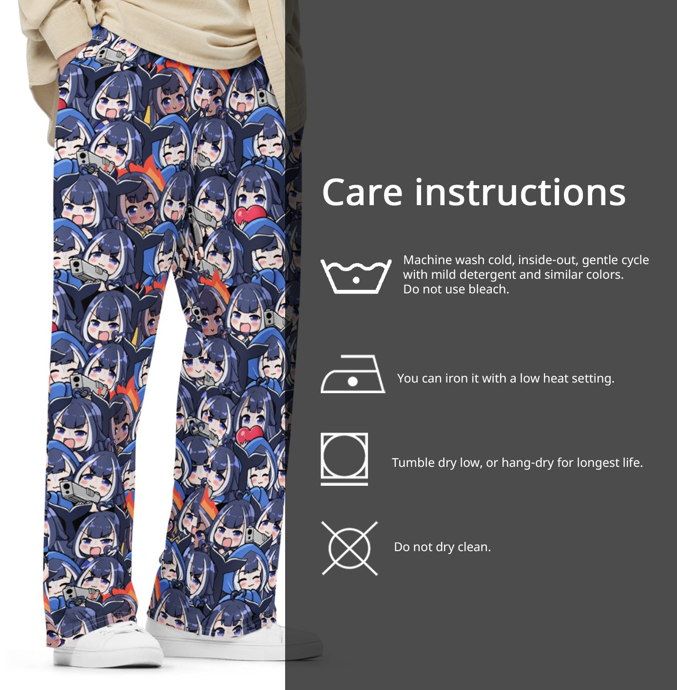 Shylily pajama pants Vtuber pajama apparel Gift for Vtuber Fan Anime pajama Cool Vtuber apparel Shylily Merch