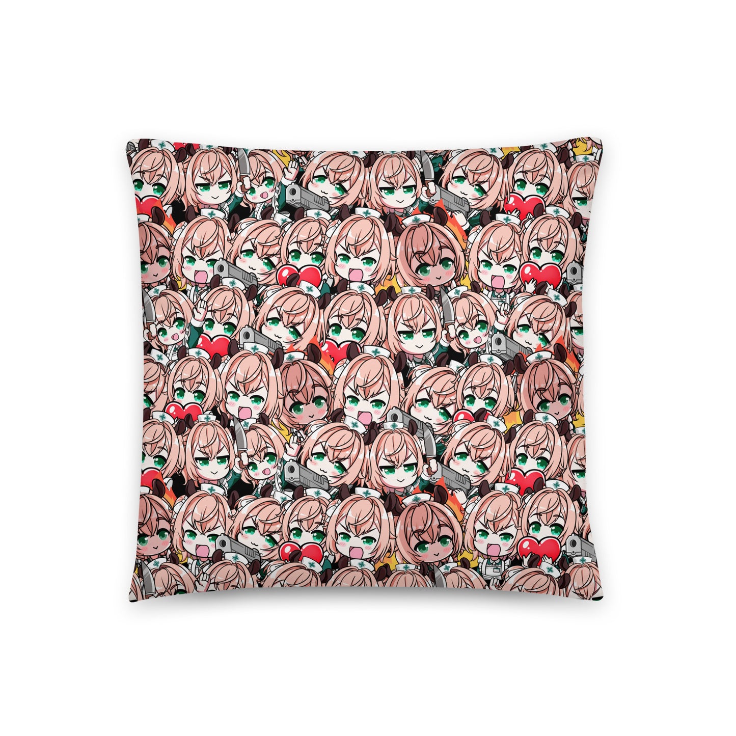 Nimi Nightmare Throw Pillow, Vtuber Throw Pillows, Gift for Vtuber Fan, Nimi Nightmare Throw Pillow, Decorative Pillow, Nimi Nightmare Merch