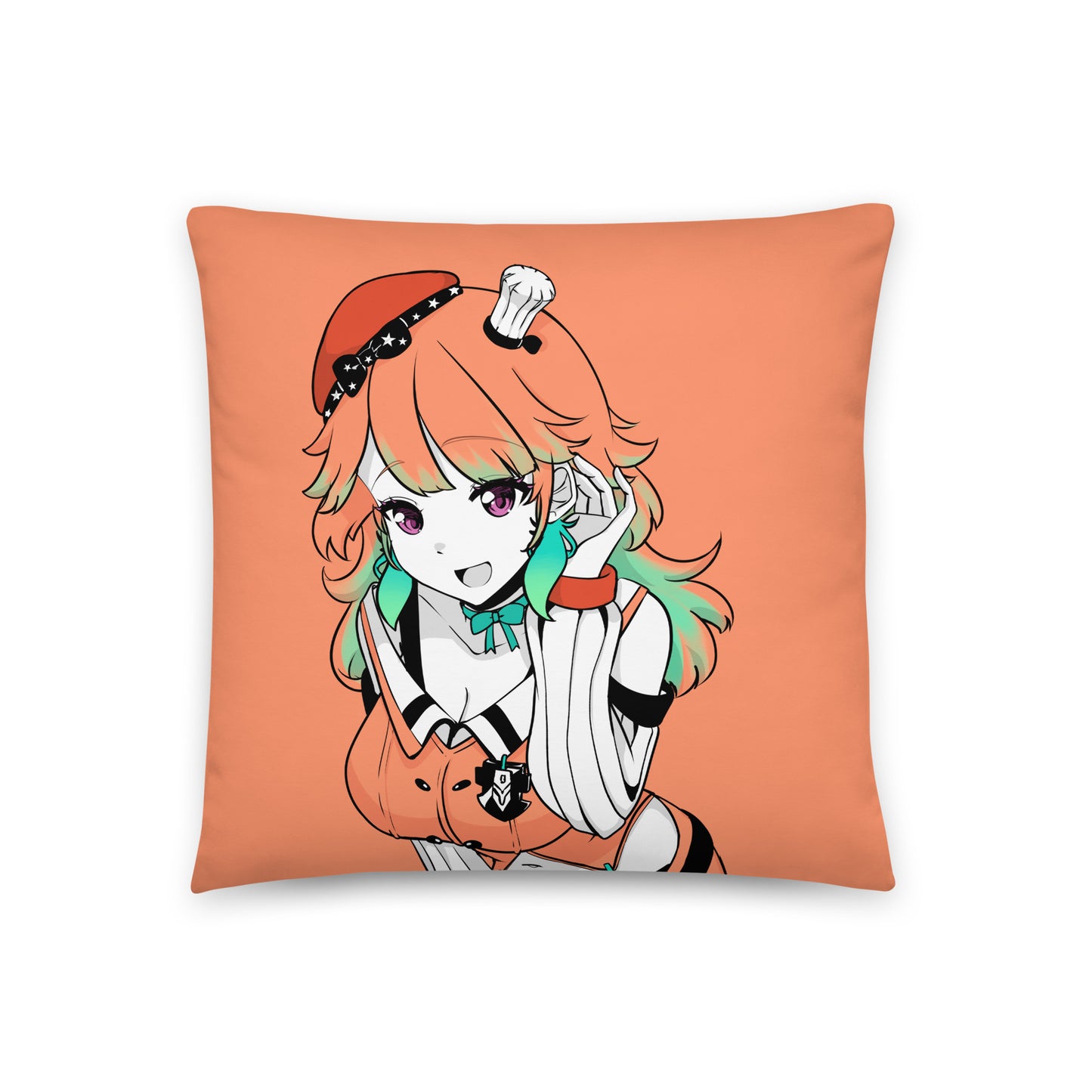 Takanashi Kiara Throw Pillow, Vtuber Throw Pillows, Gift for Vtuber Fan, Takanashi Kiara Throw Pillow, Decorative Pillow, Hololive Merch