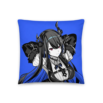 Nerissa Ravencroft Throw Pillow, Vtuber Throw Pillows, Gift for Vtuber Fan, Nerissa Ravencroft Throw Pillow, Decorative Pillow, Nerissa Ravencroft Merch