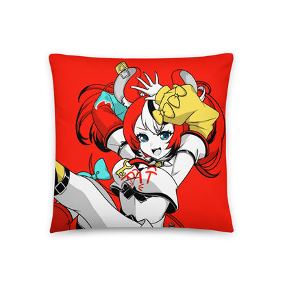 Hakos Baelz Throw Pillow, Vtuber Throw Pillows, Gift for Vtuber Fan, Hakos Baelz Throw Pillow, Decorative Pillow, Hakos Baelz Merch