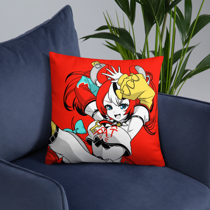 Hakos Baelz Throw Pillow, Vtuber Throw Pillows, Gift for Vtuber Fan, Hakos Baelz Throw Pillow, Decorative Pillow, Hakos Baelz Merch